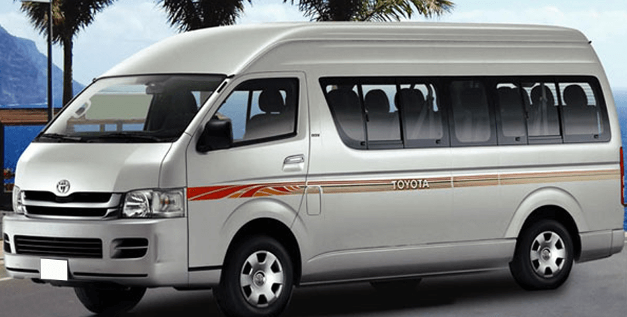 Hire 12 Seater Toyota Van With Driver in Dubai - Toyota Rental